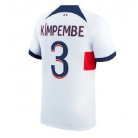 Paris Saint-Germain Presnel Kimpembe #3 Vonkajší futbalový dres 2023-24 Krátky Rukáv